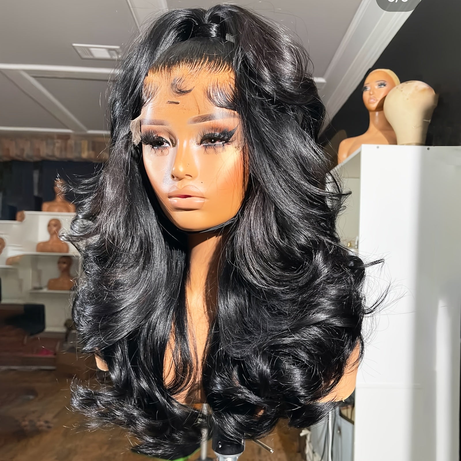 Bossi Hair Lab 200% Density Bye Bye Knots Wig 13*4 Body Wave Lace Front Wigs 13x4 HD Lace Glueless Wigs For Women Pre Plucked Pre Cut HD Transparent Lace Closure Wigs Body Wave Lace Front Wigs With Bady Hair For Women