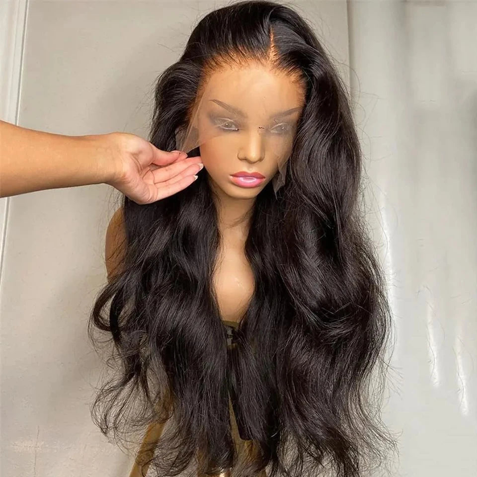 Bossi Hair Lab HD Lace Frontal Wig Human Hair 200 Density 13x4 13x6 Body Wave Lace Front Wigs For Women Brazilian Human Hair Wigs Bling