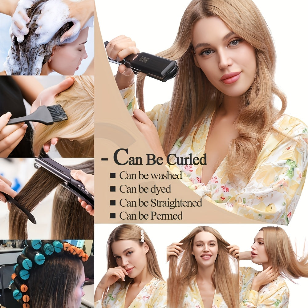 Bossi Hair Lab 20pcs 50g 100% Brazilian Remy Human Hair Tape-In Extensions - 18-26 Inch Straight Invisible Adhesive Hair Extensions for Vave, Natural Look for Parties & Everyday, Unisex & All Ethnicities, HAIRTIME